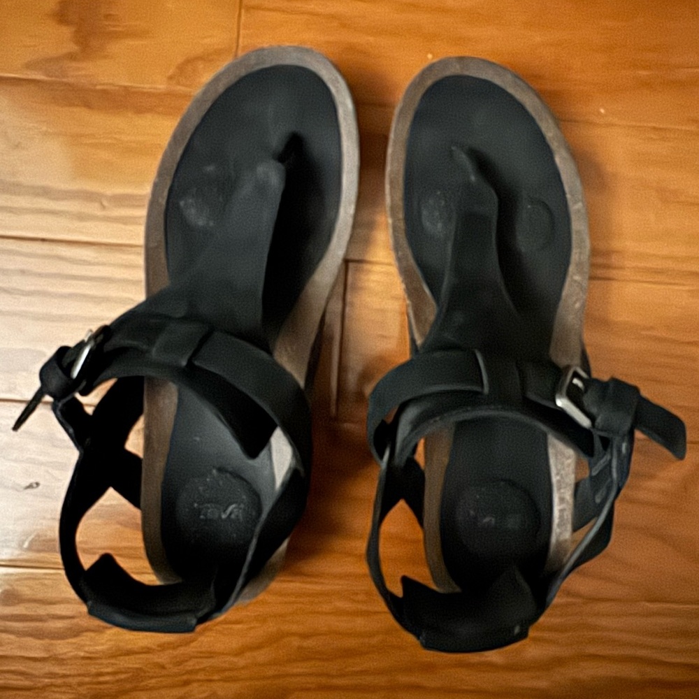 Teva Black Sandals
